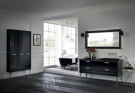 Elevate Your Bathroom with Scavaloni's Luxurious Black & Grey Designs at Dash Square